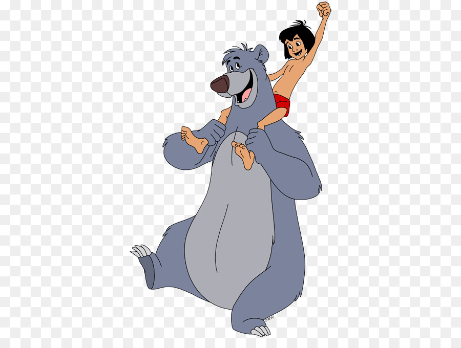 Baloo The Jungle Book Mowgli Kaa Sticker - the jungle book png download -  512*512 - Free Transparent png Download. - Clip Art Library
