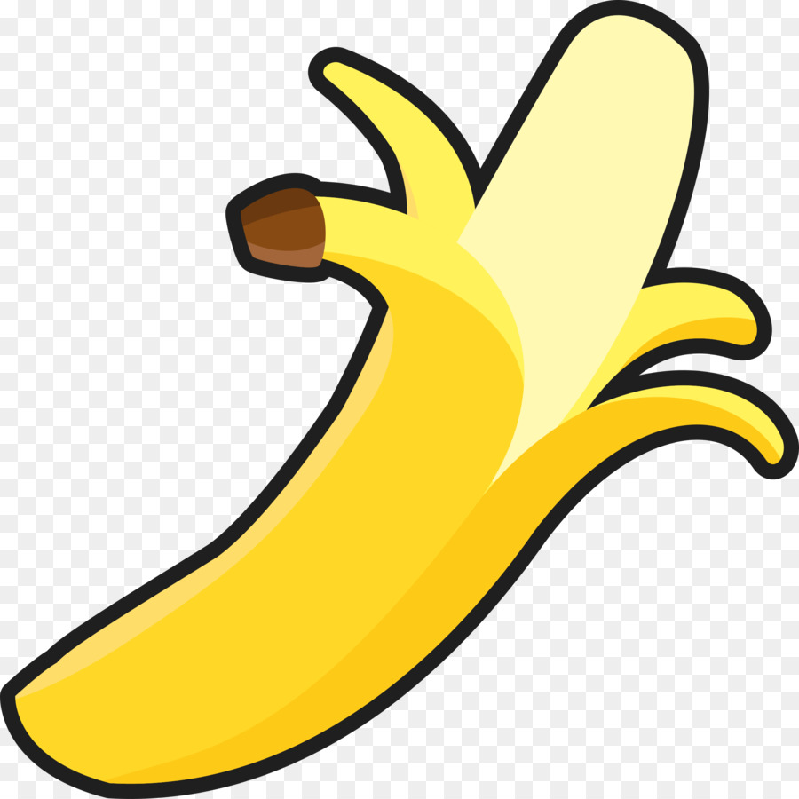 Banana peel Sundae Clip art - Banana Outline Cliparts png download - 2400*2400 - Free Transparent Banana png Download.