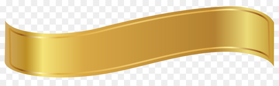 Material Yellow Angle - Gold Banner Cliparts png download - 5228*1588 - Free Transparent Material png Download.