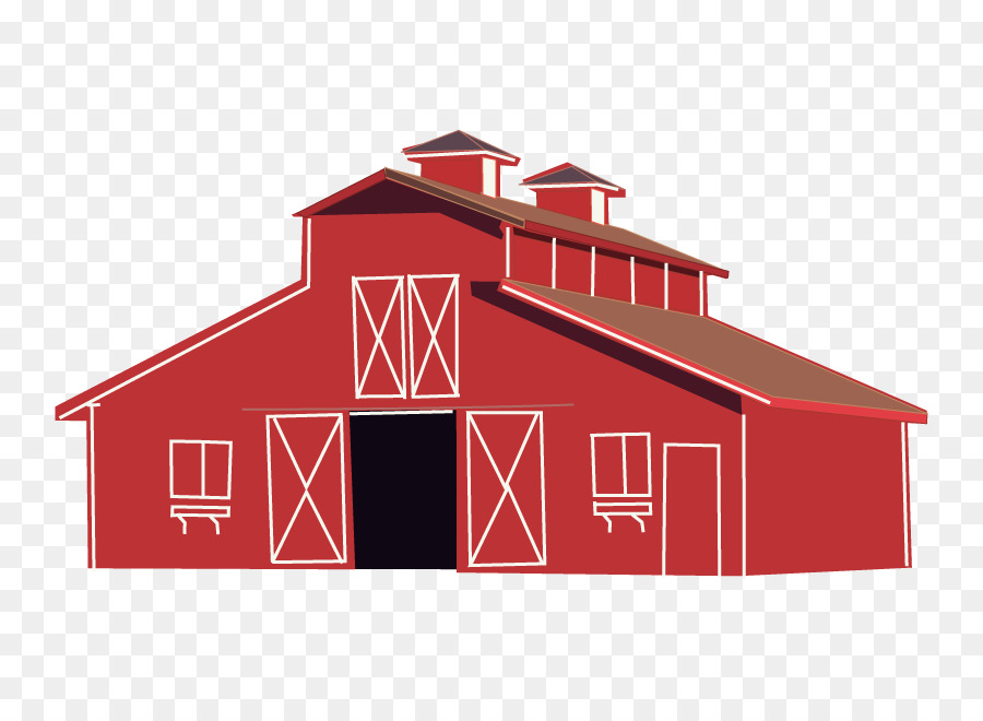 Barn Farm Clip art - Red Warehouse png download - 800*650 - Free Transparent Barn png Download.