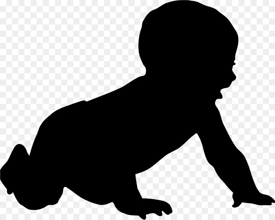 Silhouette Child Infant Clip art - Silhouette png download - 2400*1916 - Free Transparent Silhouette png Download.