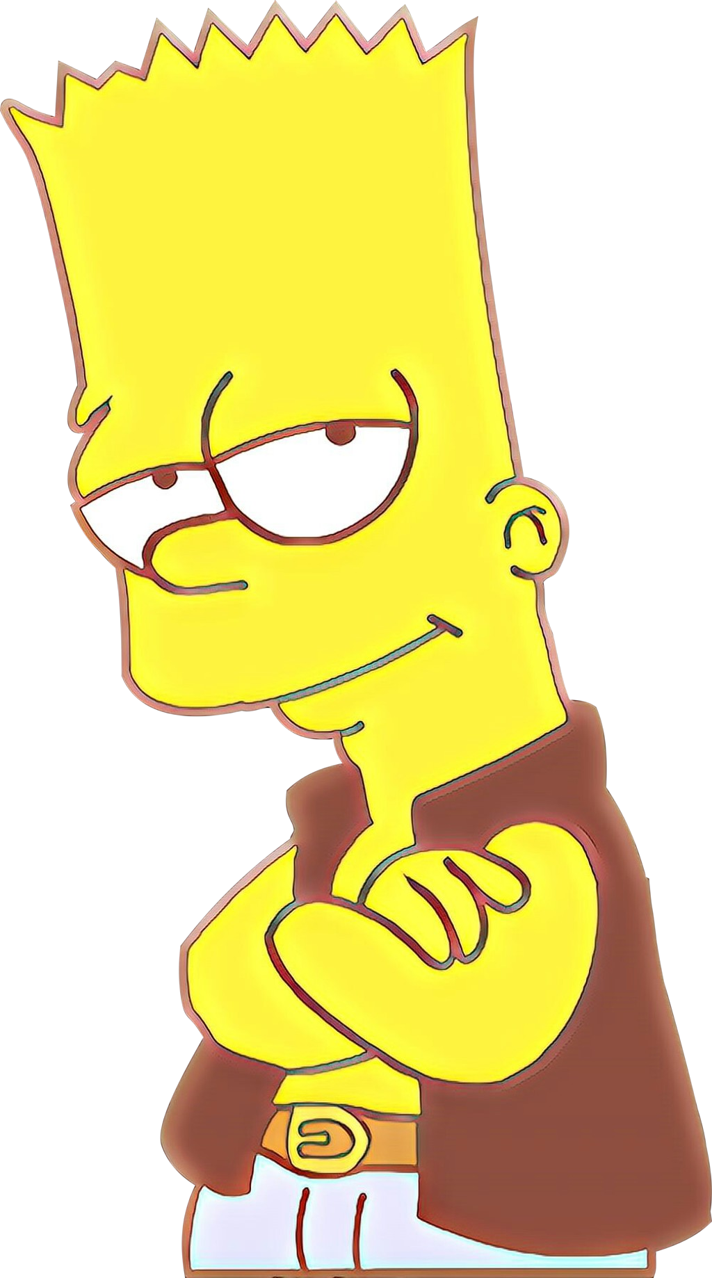 Bart Simpson Clip Art Illustration Text Character Png Download 1024
