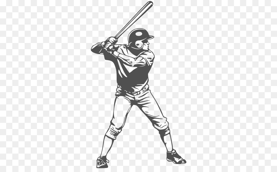 Baseball Bats Batter Batting Baseball player - wall decal png download - 800*550 - Free Transparent Baseball png Download.