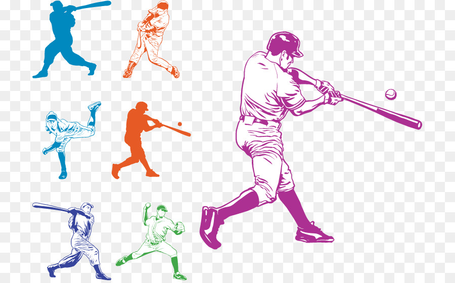 Baseball bat Batting - Vector baseball player png download - 771*555 - Free Transparent Baseball png Download.