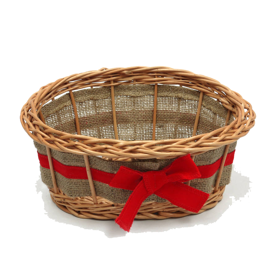 Gift Basket Hamper Empty Easter Basket PNG Transparent Png Download 