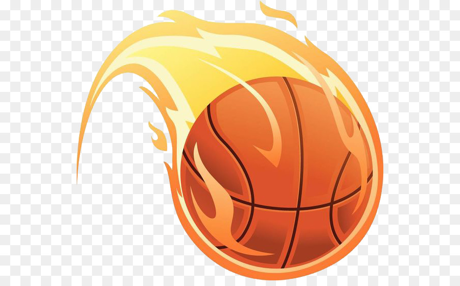 Basketball Fire Illustration - Basketball flame png download - 600*549 - Free Transparent Ball png Download.