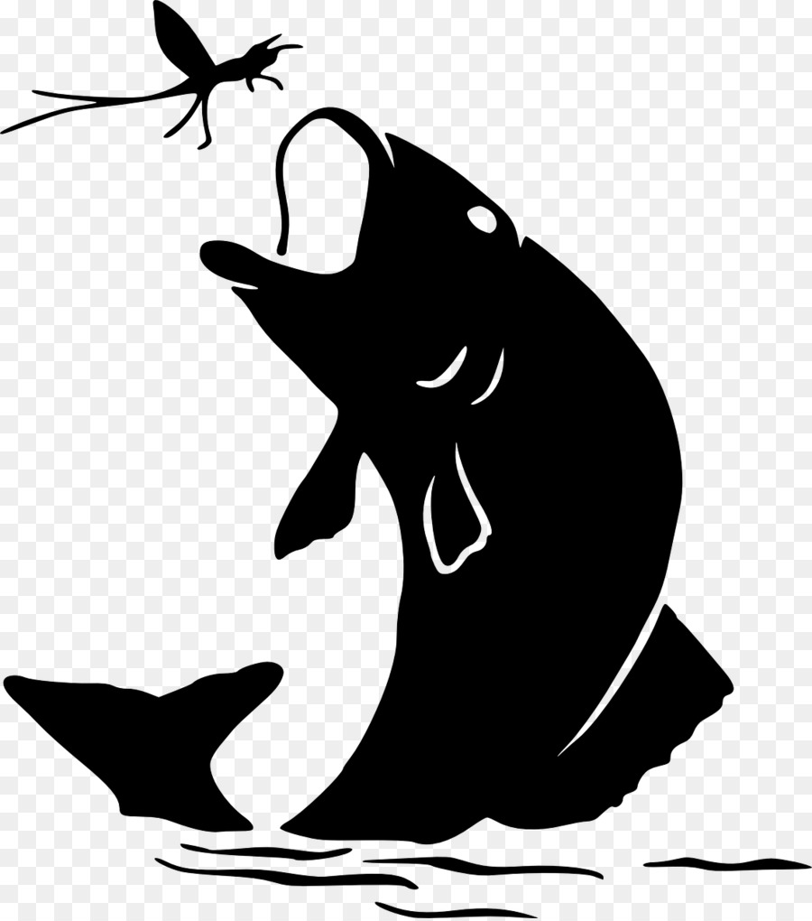 Silhouette Bass Fishing Clip art - red and black carp png download - 1133*1280 - Free Transparent Silhouette png Download.