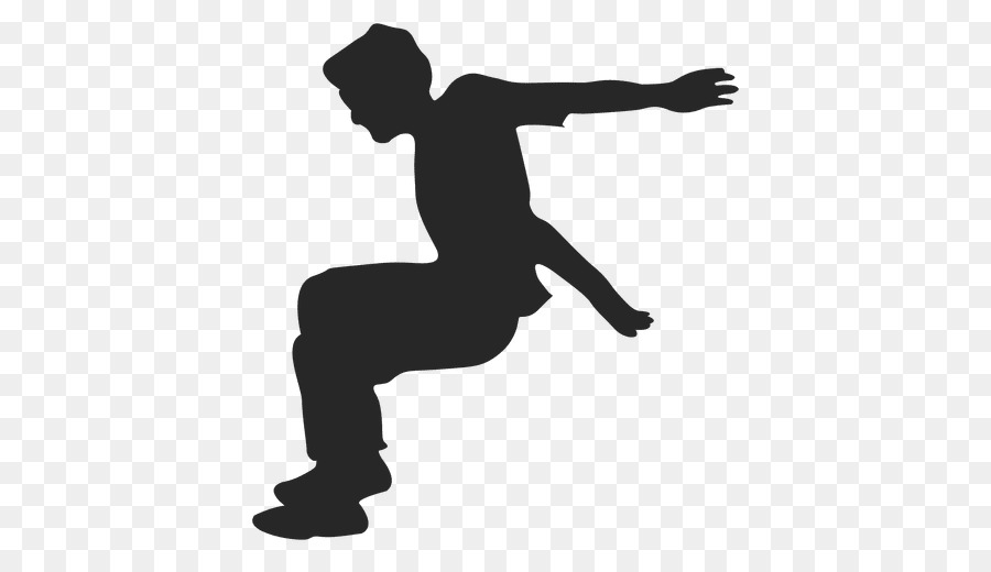 Parkour Jumping Silhouette Freerunning Black Harmonica - jumping png download - 512*512 - Free Transparent Parkour png Download.