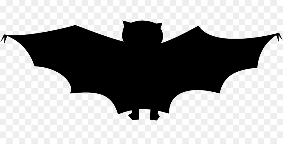 Bat Silhouette Clip art - bat png download - 1280*640 - Free Transparent Bat png Download.