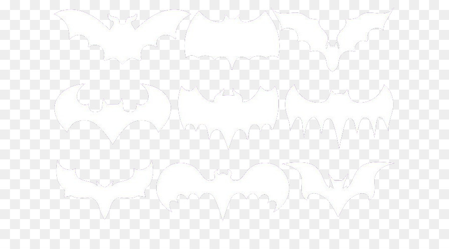 White Pattern - Silhouette vector set white bat png download - 700*490 - Free Transparent White png Download.