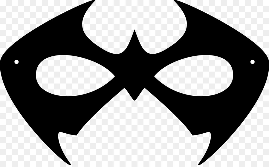 Nightwing Mask Robin Template Costume - bat png download - 1803*1109 - Free Transparent Nightwing png Download.