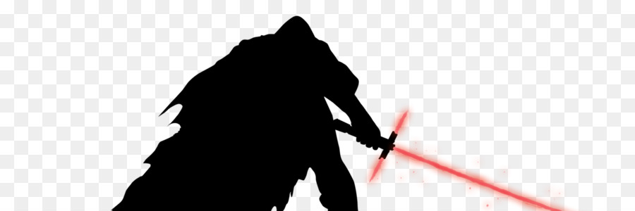 Kylo Ren Anakin Skywalker Silhouette BB-8 Stormtrooper - Silhouette png download - 1500*500 - Free Transparent  png Download.