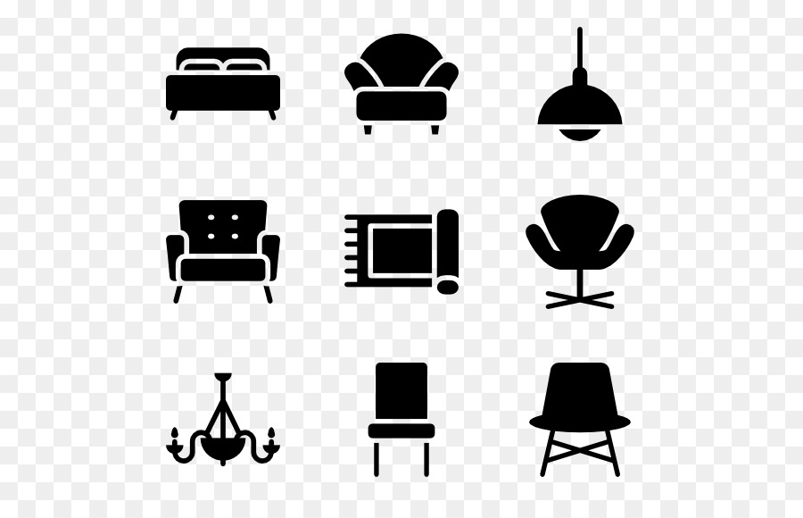 Eames Lounge Chair Table Computer Icons Furniture Couch - Furniture png download - 600*564 - Free Transparent Eames Lounge Chair png Download.