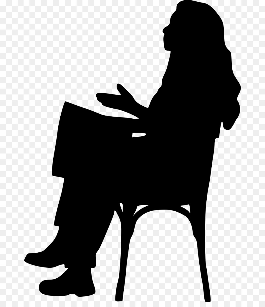 Chair Silhouette Clip art - chair png download - 736*1024 - Free Transparent Chair png Download.