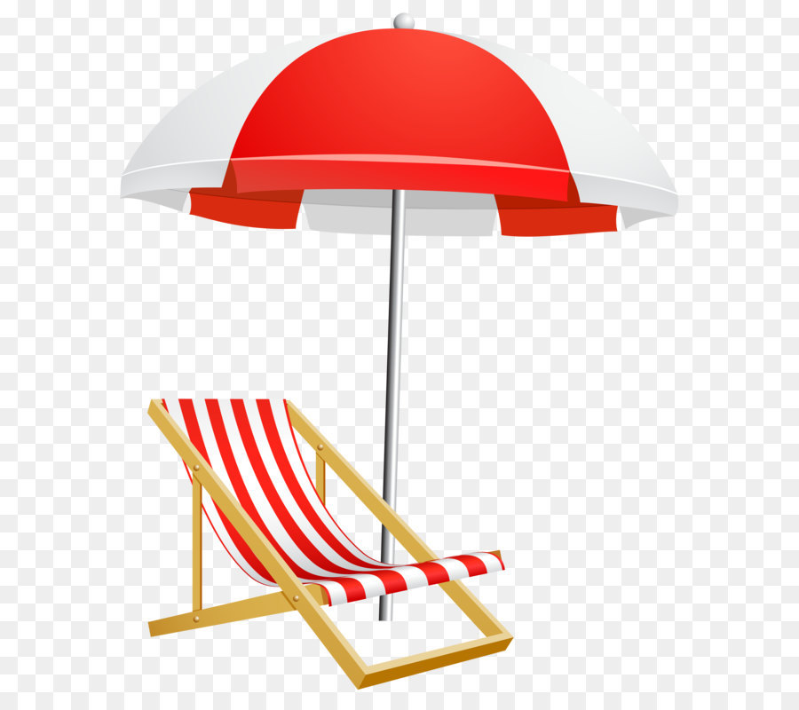 Umbrella Beach Clip art - Beach Umbrella and Chair Transparent PNG Clip Art Image png download - 5783*7000 - Free Transparent Beach png Download.