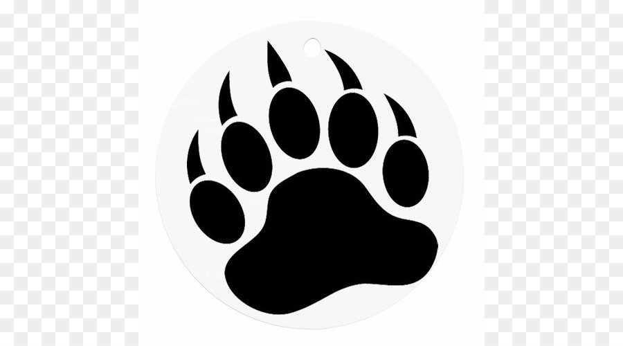 American black bear Paw Clip art - Black Bear Clipart png download - 500*500 - Free Transparent Bear png Download.