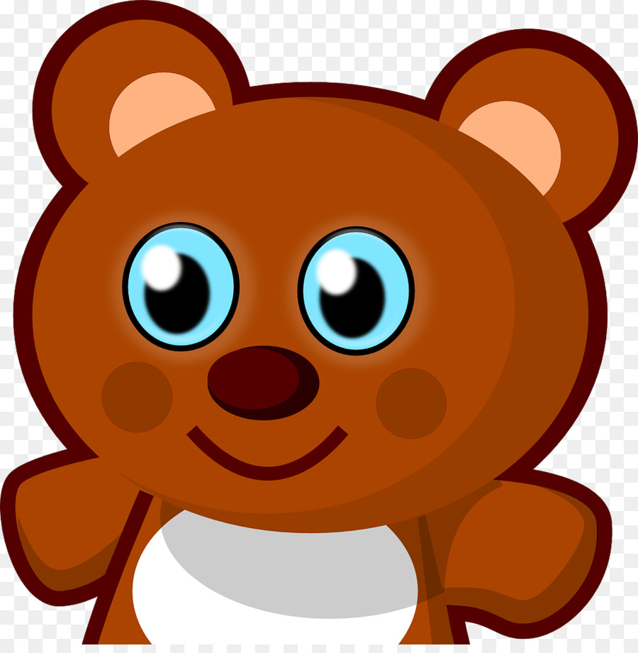 Brown bear Giant panda Clip art - bear png download - 1004*1013 - Free Transparent  png Download.