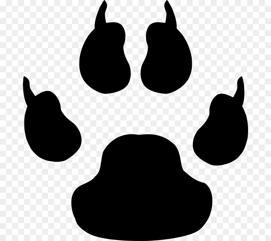 Cat Dog Paw Clip art - footprint png download - 748*800 - Free Transparent Cat png Download.