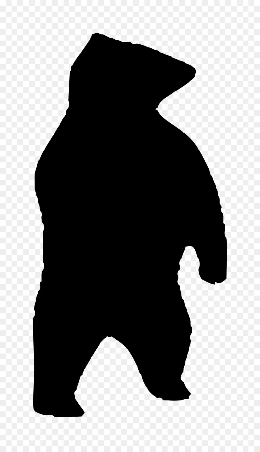 Polar bear American black bear Silhouette Clip art - silhouettes png download - 1392*2400 - Free Transparent Bear png Download.