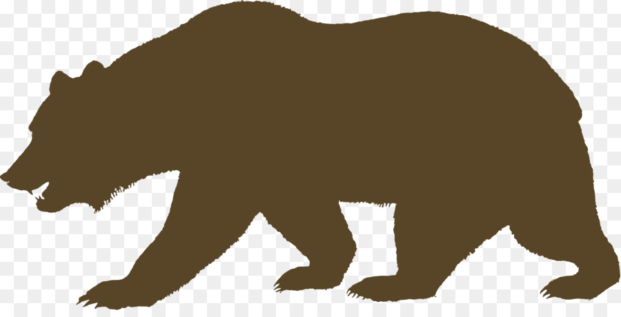 California Republic California grizzly bear Clip art - bear png download - 2400*1201 - Free Transparent California png Download.