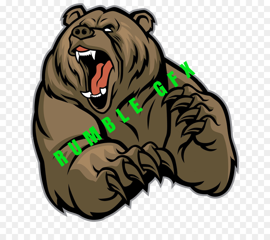 Grizzly bear Vector graphics Clip art Illustration - bear png download - 715*800 - Free Transparent Bear png Download.