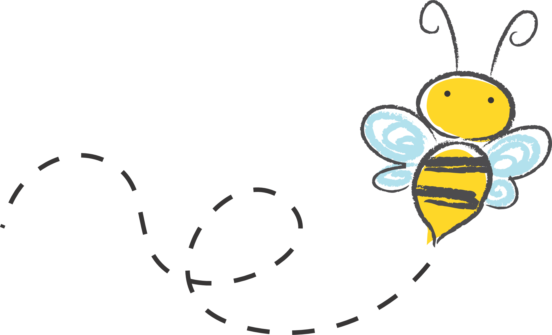 clip art transparent bee
