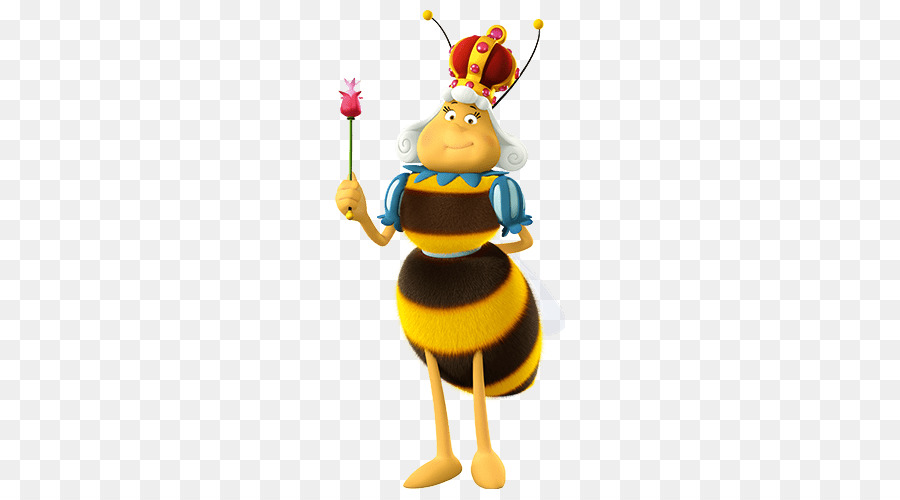 Maya the Bee Queen bee Honey bee European dark bee - bee png download - 500*500 - Free Transparent Bee png Download.