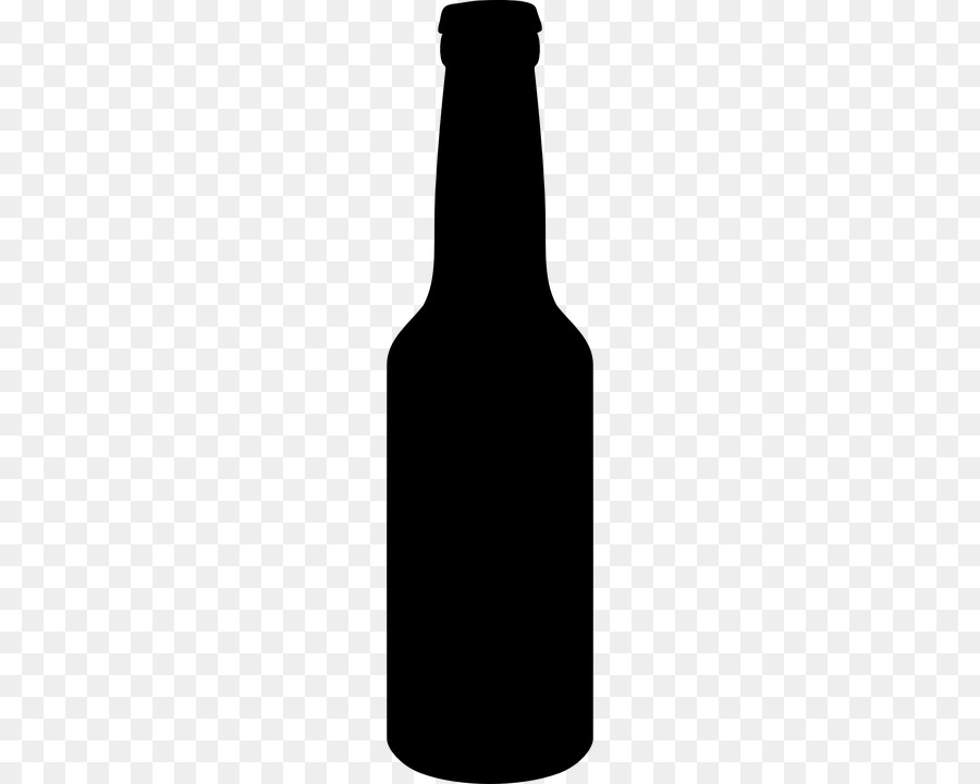 Beer bottle Silhouette - beer png download - 360*720 - Free Transparent Beer png Download.