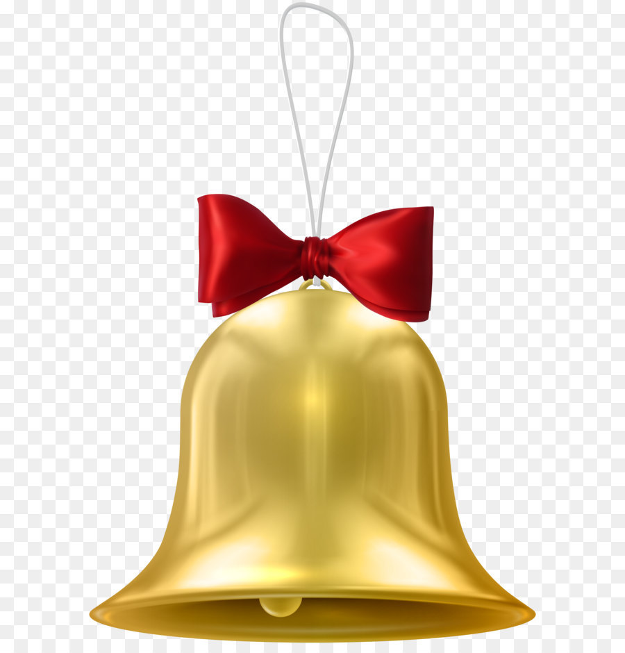 Christmas Bell Clip art - Christmas Gold Bell Transparent PNG Clip Art png download - 5577*8000 - Free Transparent Christmas  png Download.