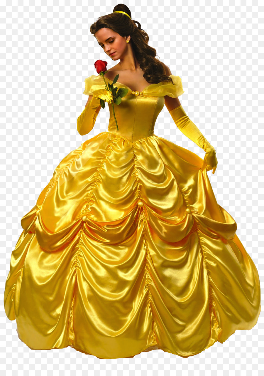 Belle Beast Dress Costume Disney Princess - Belle Transparent Background png download - 1141*1600 - Free Transparent Belle png Download.