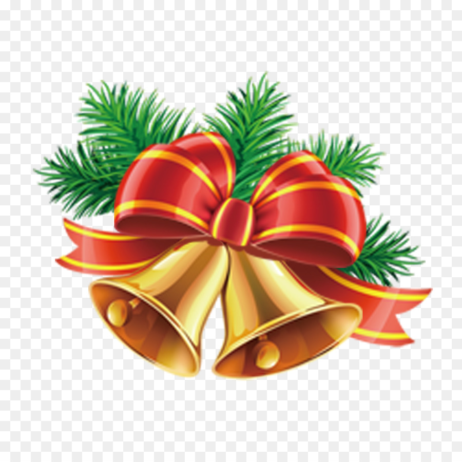 Bell Christmas Gold - Christmas bells png download - 1000*1000 - Free Transparent Bell png Download.