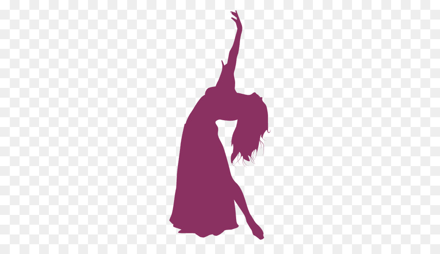 Silhouette Belly dance - bending png download - 512*512 - Free Transparent Silhouette png Download.