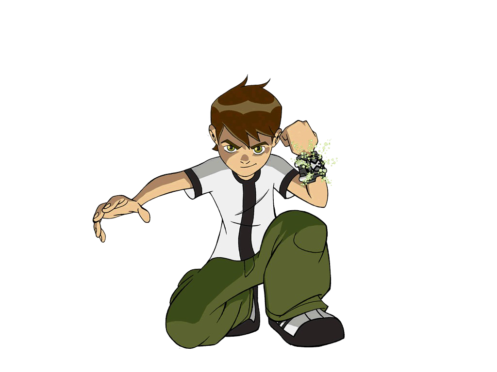 ben 10 drawing with colour.