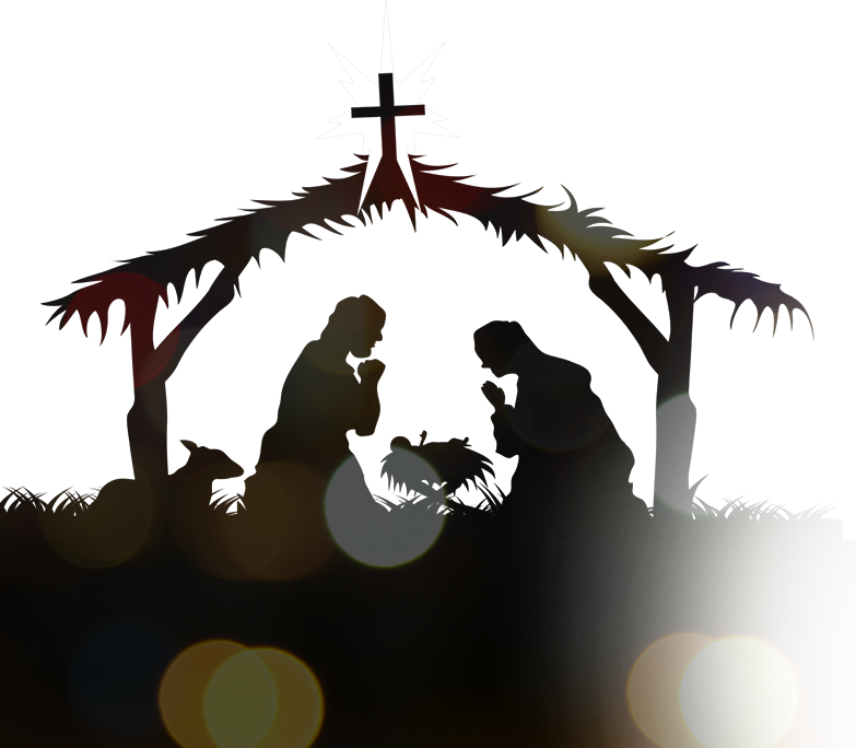 nativity scene silhouette jpg
