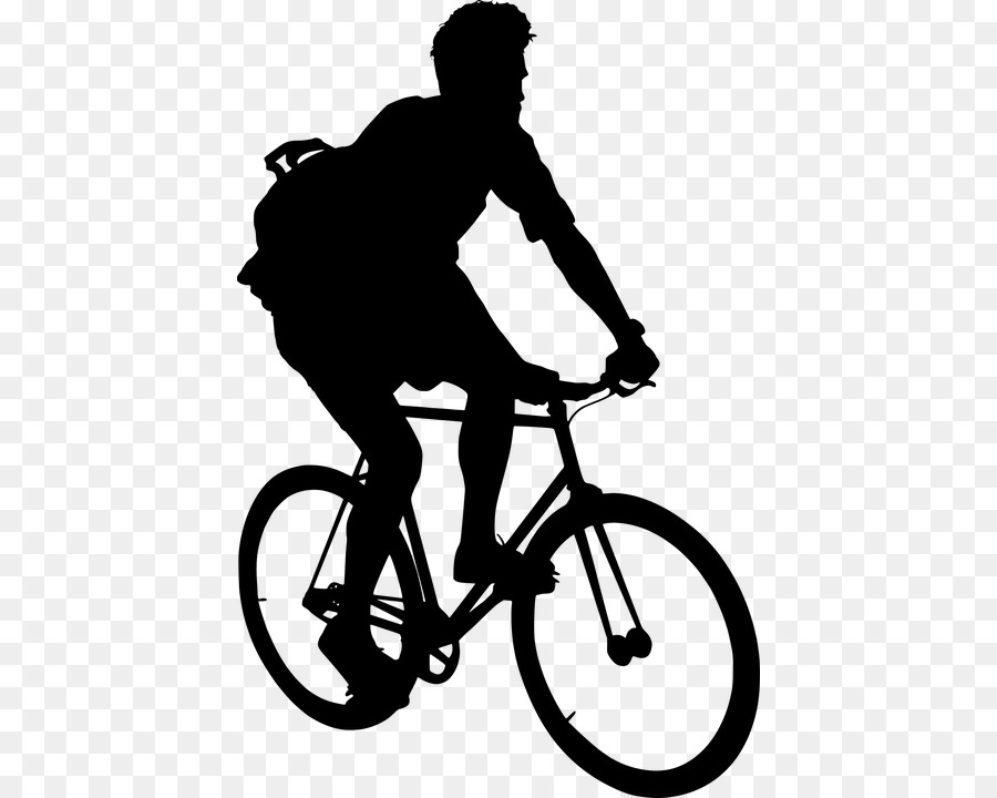 Bicycle BMX Cycling Clip art - silhouette bmx png download - 472*720 - Free Transparent Bicycle png Download.