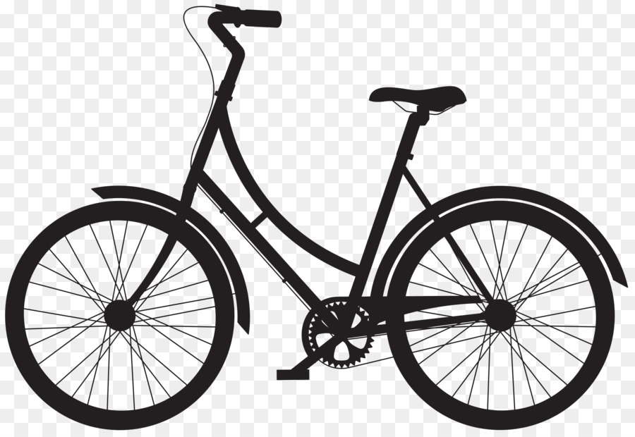 Bicycle Wheels Cycling Clip art - bicycle silhouette png download - 8000*5473 - Free Transparent Bicycle png Download.
