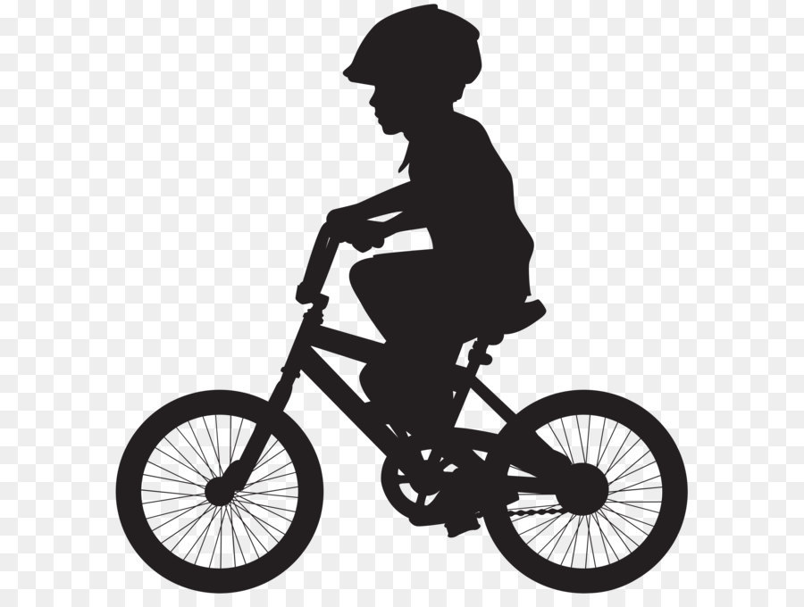 Bicycle Mountain bike Cycling Illustration - Cycling Boy Silhouette PNG Clip Art Image png download - 7792*8000 - Free Transparent Bicycle png Download.