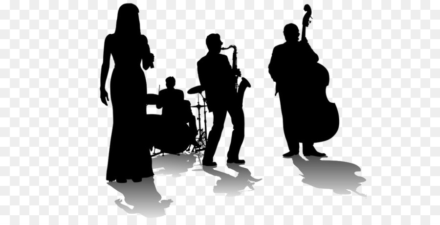 New Orleans Jazz & Heritage Festival Musical ensemble Silhouette - Rock Band png download - 600*450 - Free Transparent  png Download.