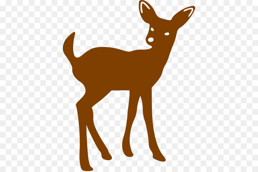 White-tailed deer Silhouette Clip art - Whitetail Deer Clipart png download - 462*597 - Free Transparent Deer png Download.