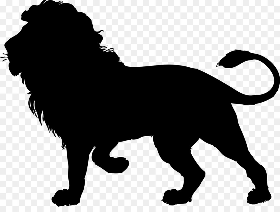African wild dog Lion Silhouette Clip art - lion png download - 1600*1179 - Free Transparent African Wild Dog png Download.