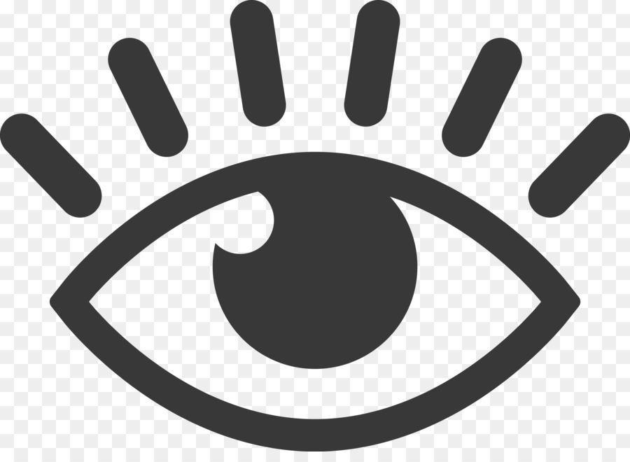 Eyelash Icon - Hand painted big eye material map png download - 2661*1907 - Free Transparent Eye png Download.