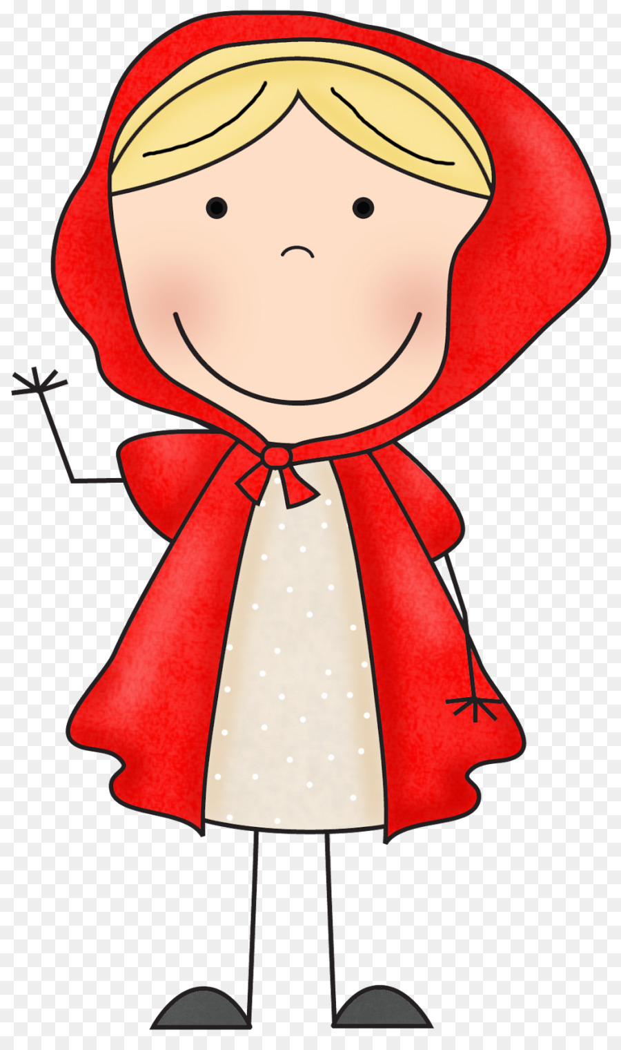 Big Bad Wolf Goldilocks and the Three Bears Little Red Riding Hood Clip art - Little Red Cliparts png download - 948*1600 - Free Transparent  png Download.