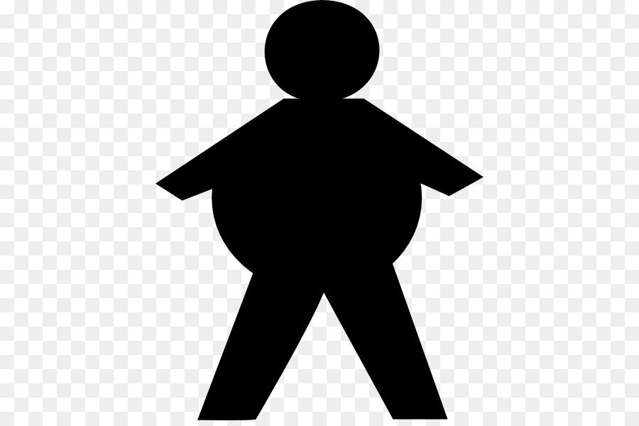 Stick figure Fat Clip art - Fat Person Picture png download - 462*592 - Free Transparent Stick Figure png Download.
