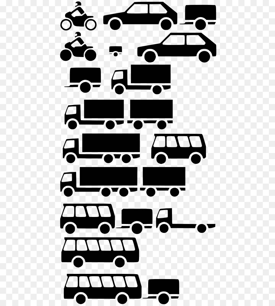 Car Vehicle Truck Silhouette - Truck Silhouette png download - 524*1000 - Free Transparent  png Download.
