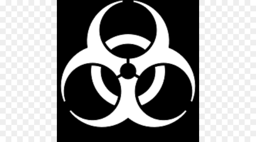 Biological hazard T-shirt Symbol Decal Clip art - Biohazard png download - 500*500 - Free Transparent Biological Hazard png Download.