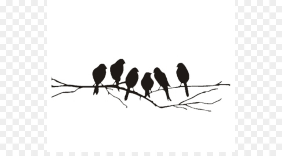 Bird Branch Euclidean vector Clip art - Rama Cliparts png download - 600*487 - Free Transparent Bird png Download.