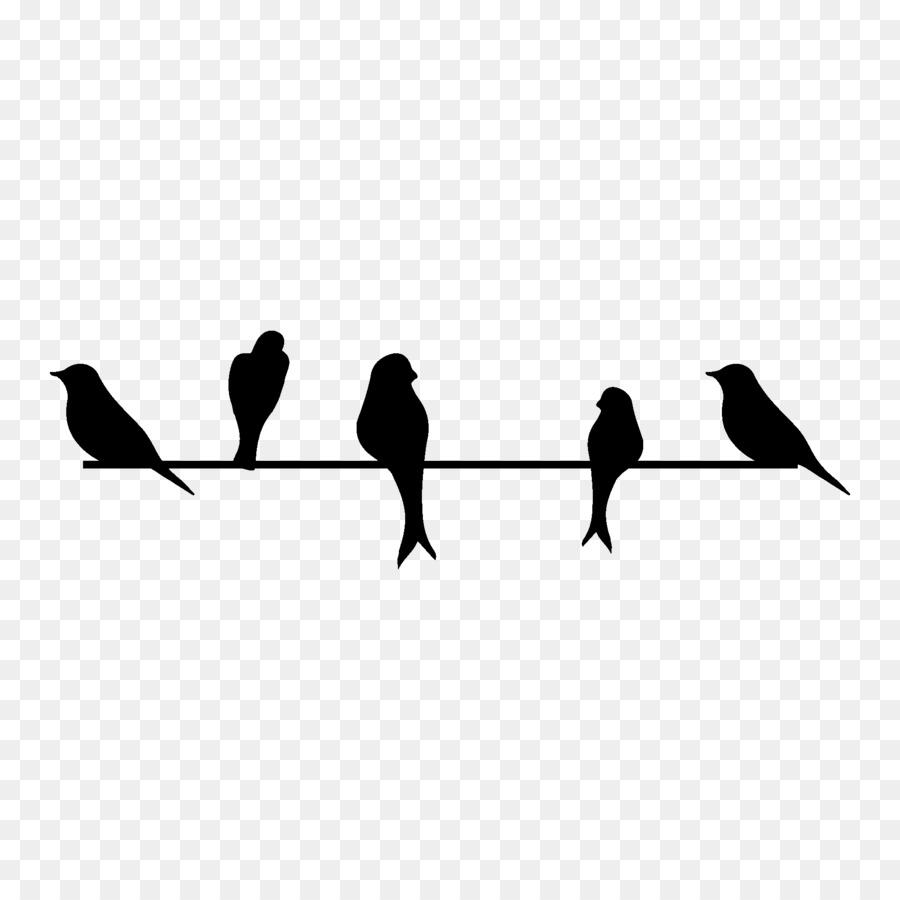 Bird Wall decal Sticker - birds silhouette png download - 1875*1875 - Free Transparent Bird png Download.