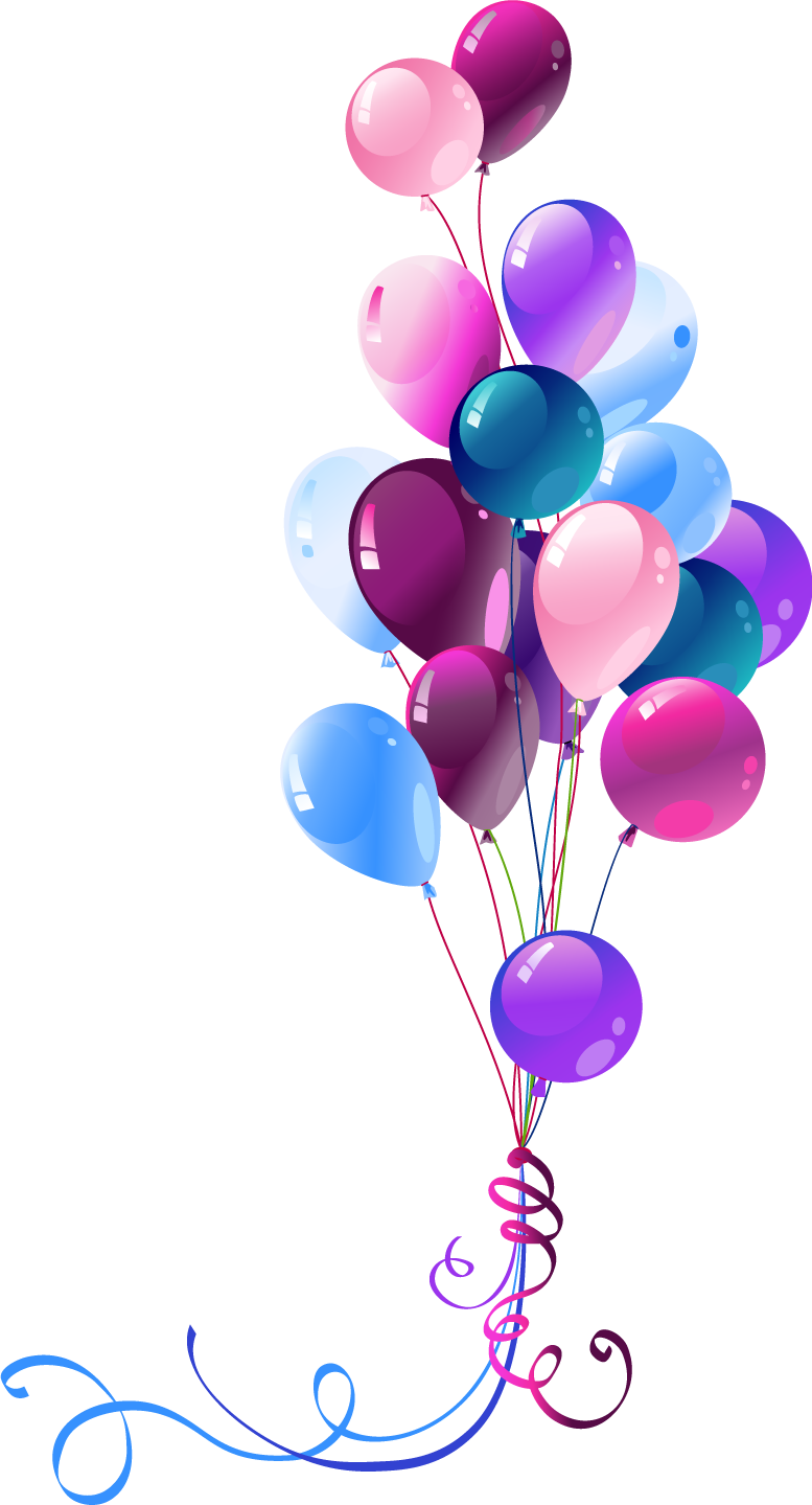 Happy Birthday To You Balloon Clip Art Ballons Png Png Download 777