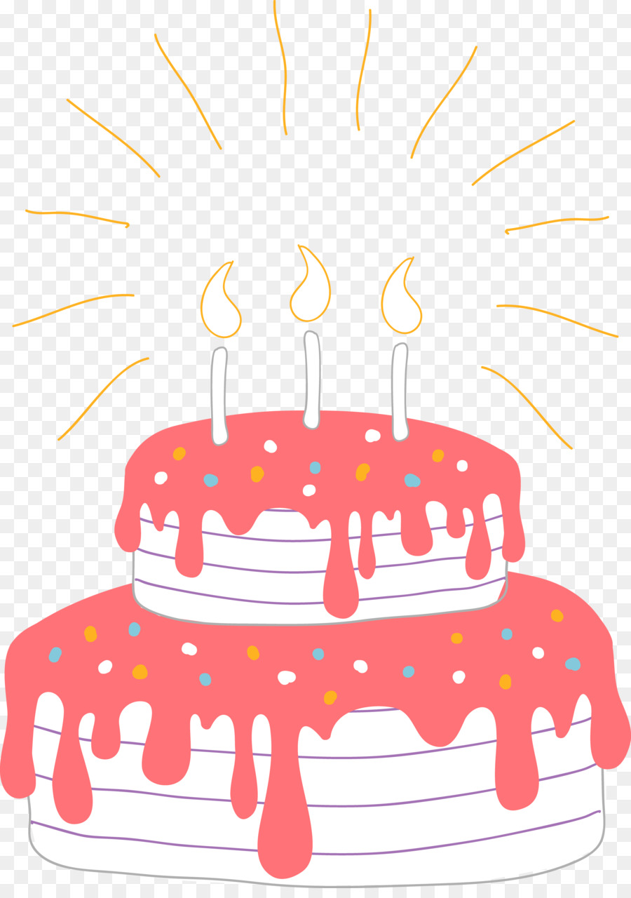 Birthday cake Clip art Image -  png download - 3626*5099 - Free Transparent Birthday Cake png Download.