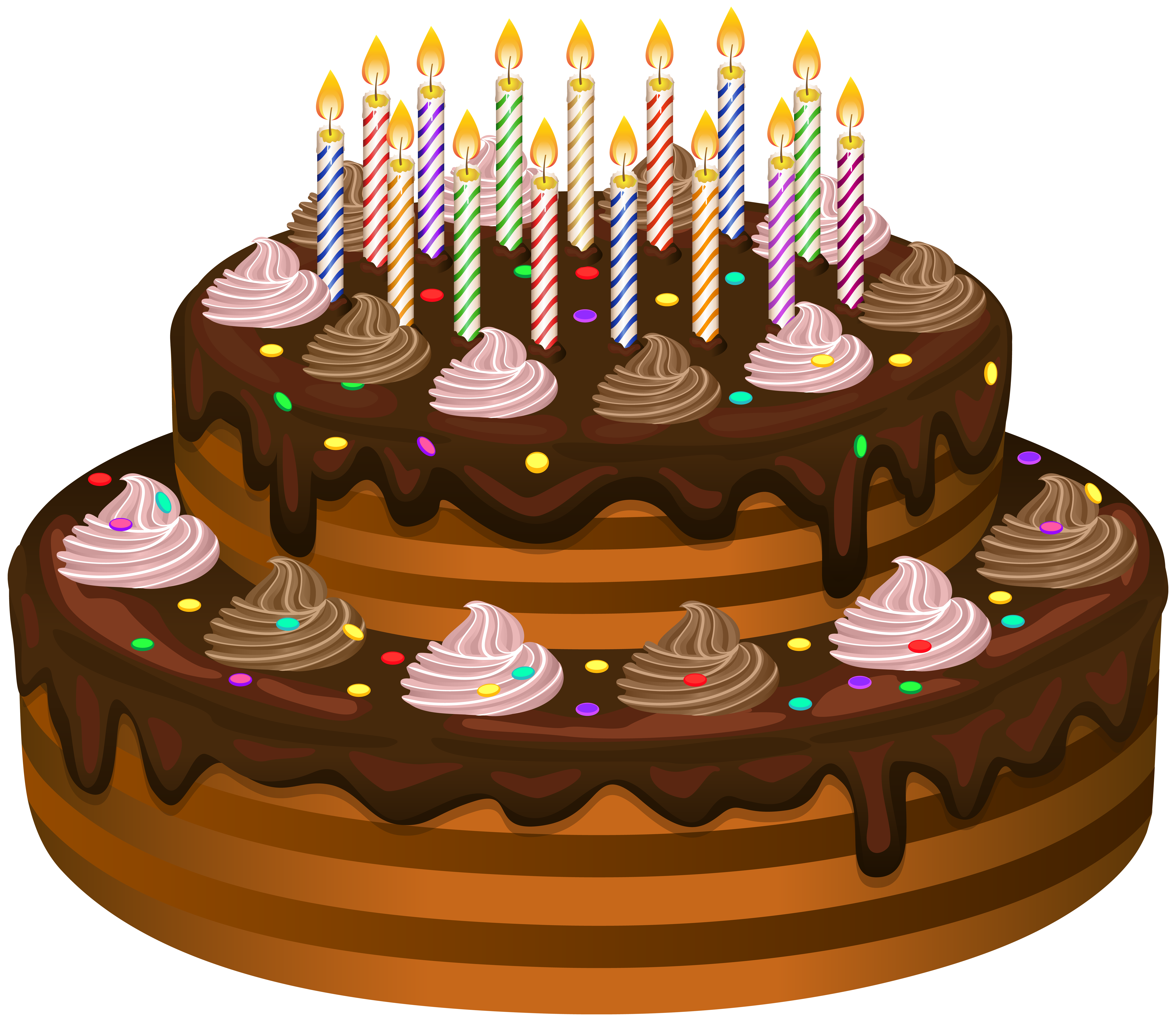 Birthday cake Clip art - Birthday Cake Transparent Clip Art png